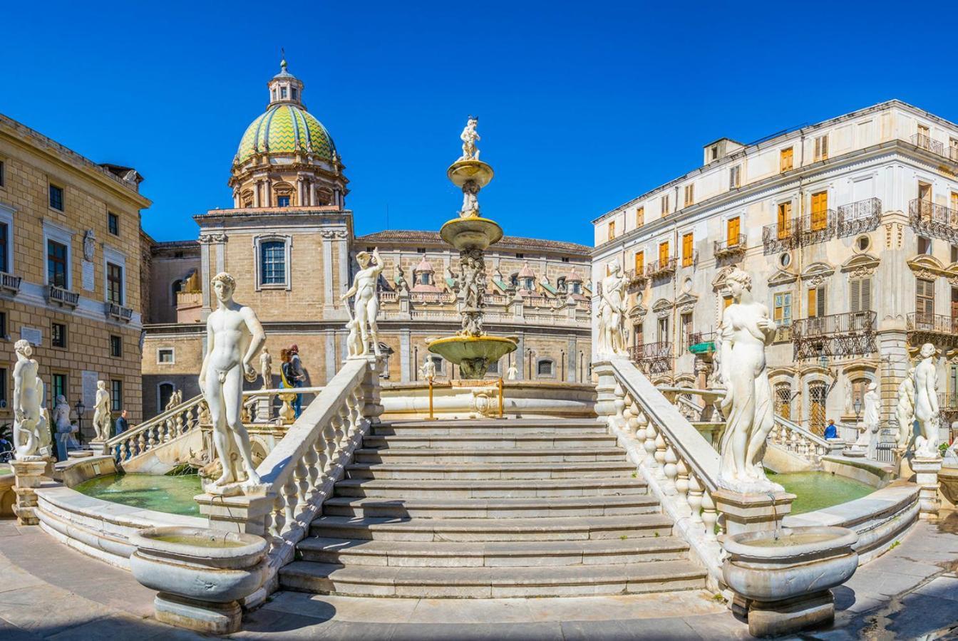 Domus Vetriera Appartement Palermo Buitenkant foto